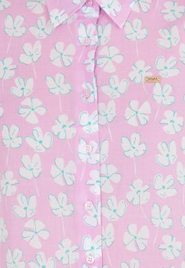 Kadın Manolya Uzun Kollu Gömlek - 50263742018