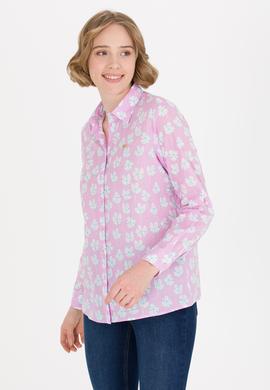 Kadın Manolya Uzun Kollu Gömlek - 50263742018