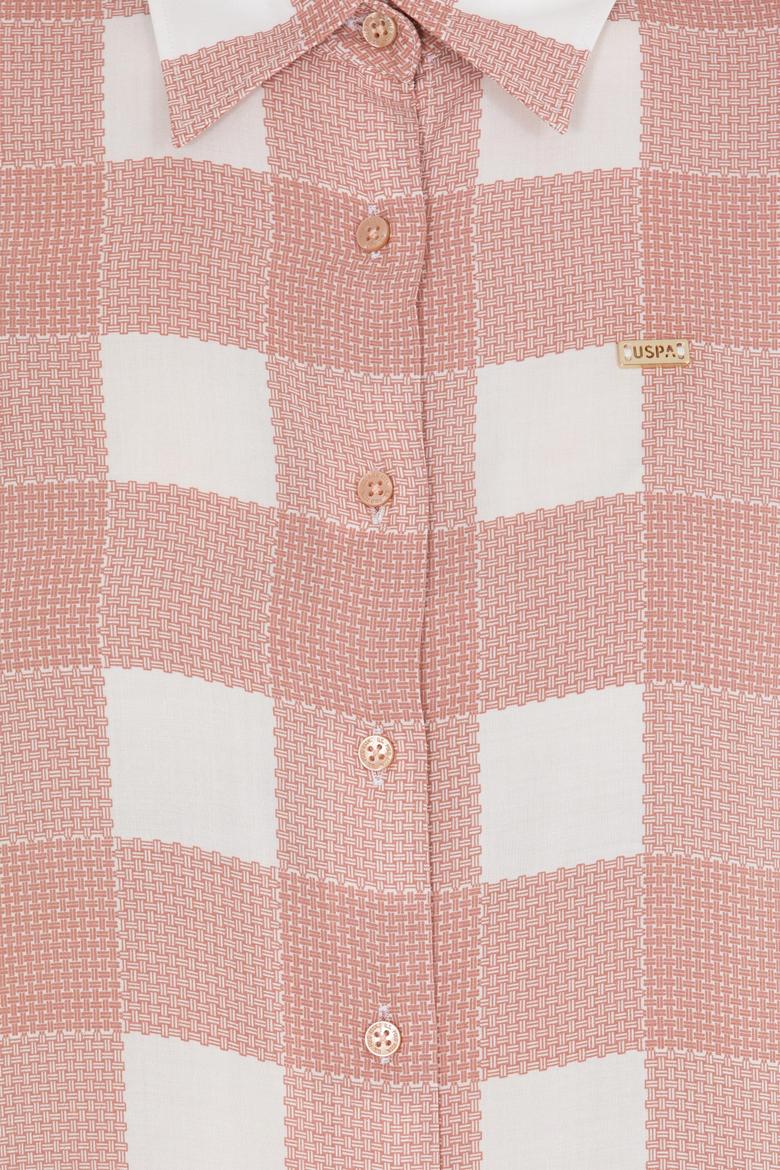 Kadın Pudra Uzun Kollu Gömlek - 50263729004