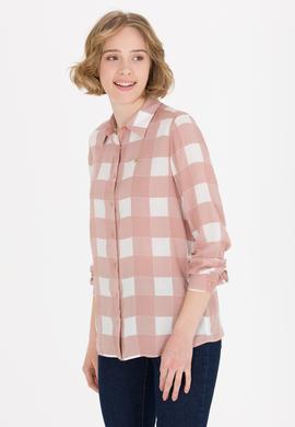 Kadın Pudra Uzun Kollu Gömlek - 50263729004