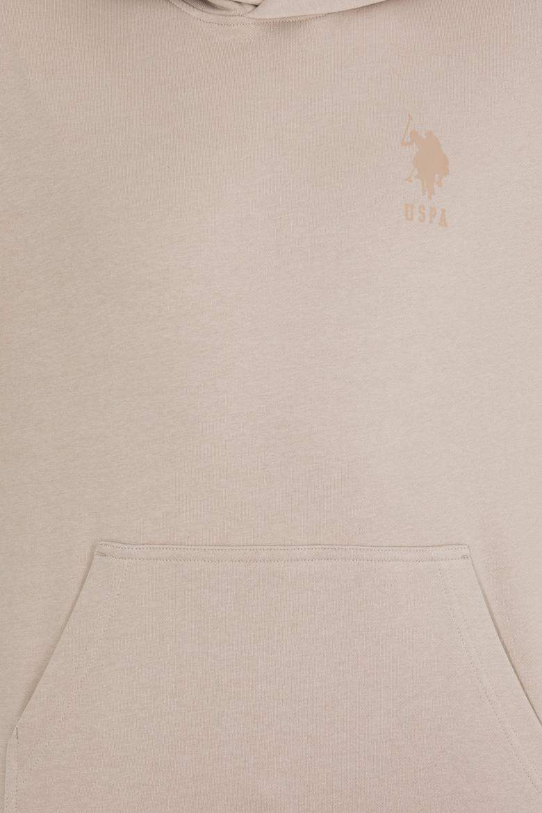 Erkek Taş Kapüşonlu Sweatshirt - 50253234013