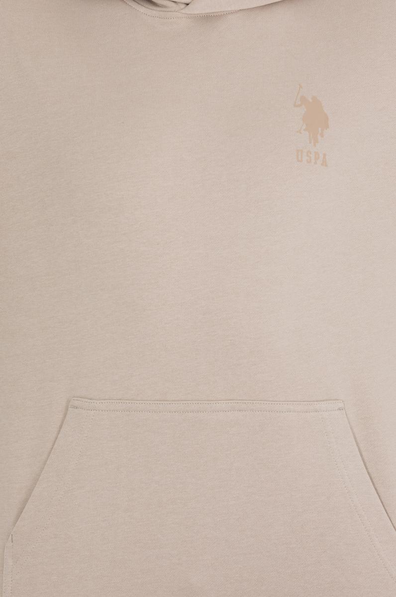 Erkek Taş Kapüşonlu Sweatshirt