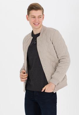 Erkek Taş Dik Yaka Örme Hırka - 50254563007