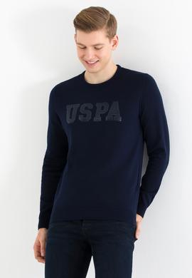 Erkek Lacivert Bisiklet Yaka Triko Kazak - 50258145006