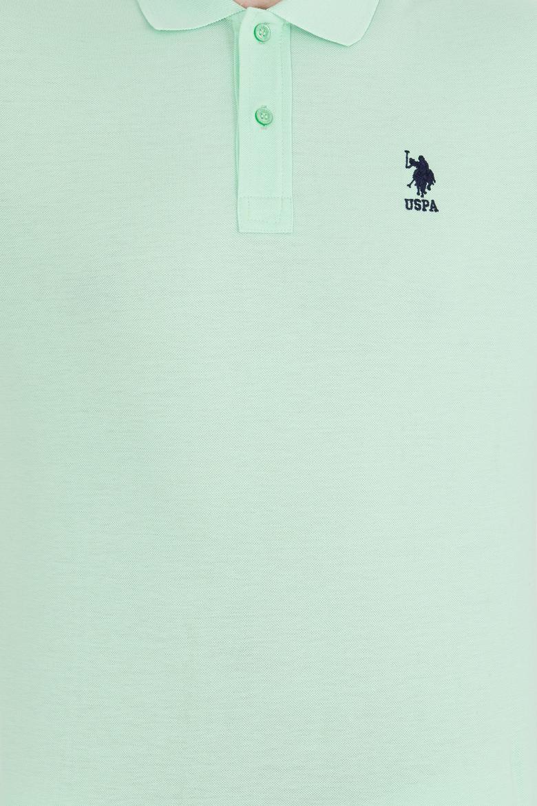 Erkek Mint Yeşili Basic Polo Yaka Tişört - 50264891204