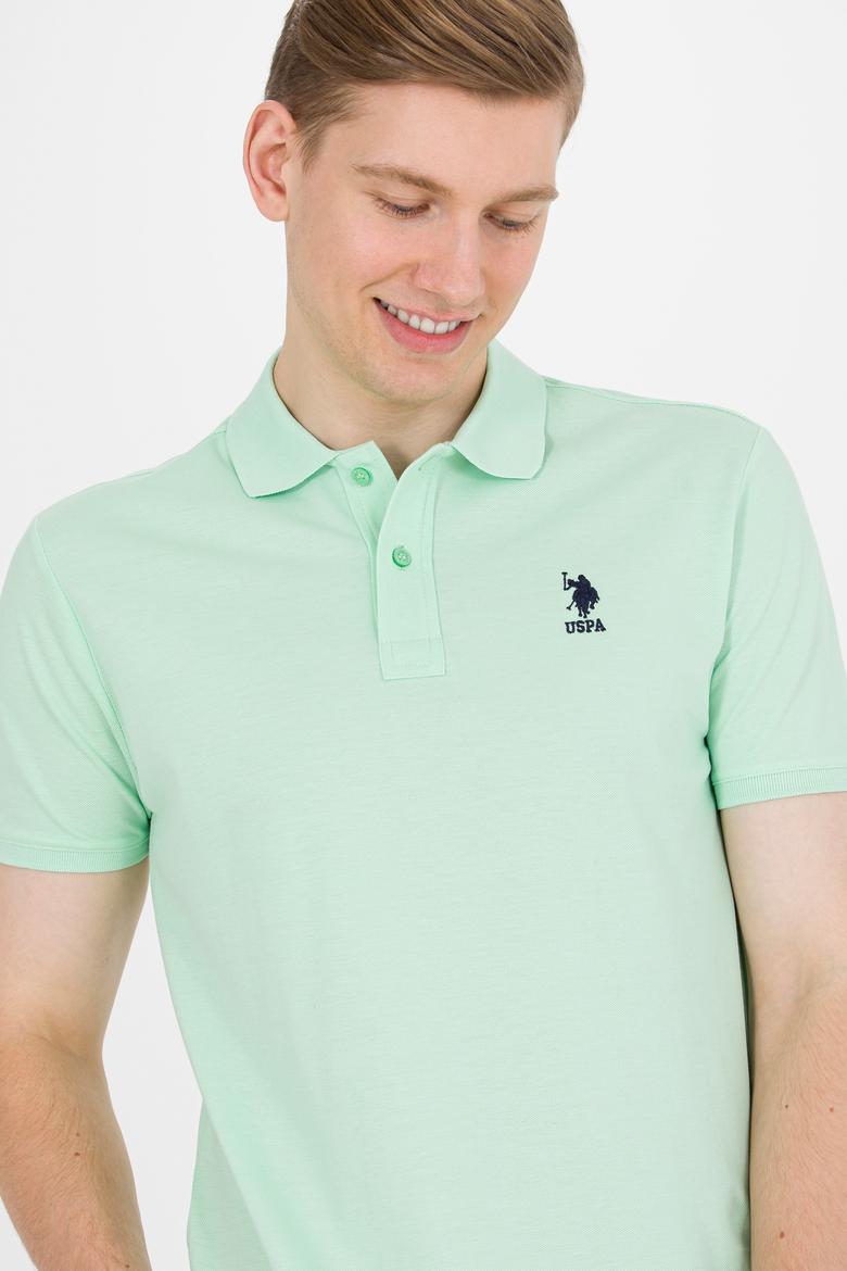Erkek Mint Yeşili Basic Polo Yaka Tişört - 50264891204