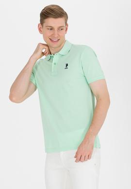 Erkek Mint Yeşili Basic Polo Yaka Tişört - 50264891204