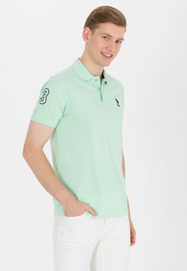 Erkek Mint Yeşili Basic Polo Yaka Tişört - 50264891204