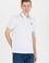 Erkek Beyaz Basic Polo Yaka Tişört