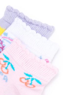 Kız Çocuk 3'lü Çorap - 50248728004