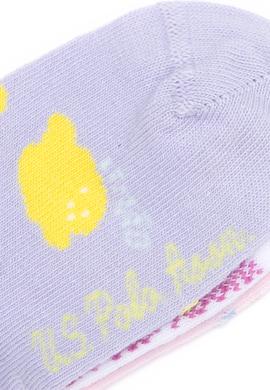 Kız Çocuk 3'lü Çorap - 50248728004