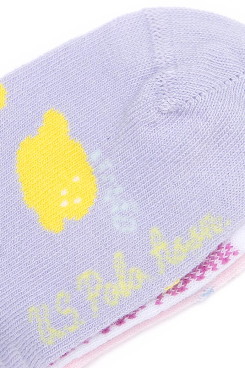 Kız Çocuk 3'lü Çorap - 50248728004