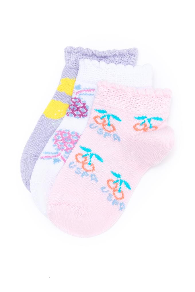 Kız Çocuk 3'lü Çorap