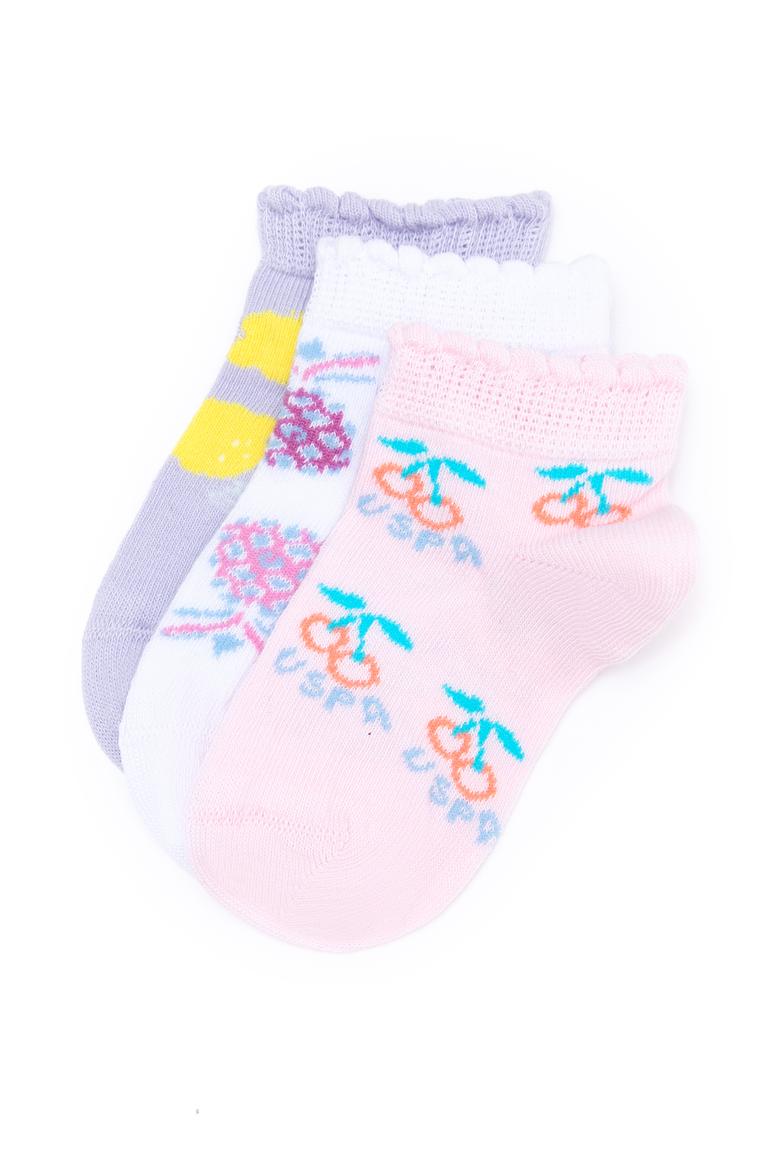 Kız Çocuk 3'lü Çorap