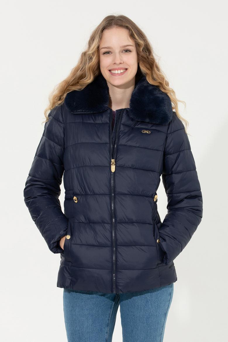 Kadın Lacivert Mont - 50252522032