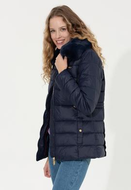 Kadın Lacivert Mont - 50252522032