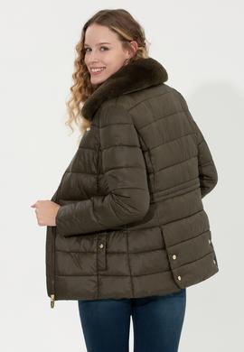 Kadın Haki Mont - 50252522039