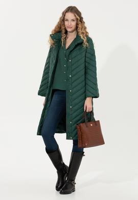 Kadın Yeşil Kaban - 50252884052