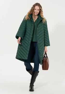 Kadın Yeşil Kaban - 50252884052