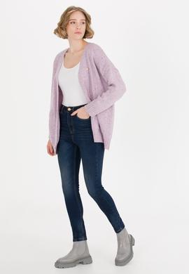 Kadın Koyu Mavi Skinny Hight Waist Fit Jean Pantolon - 50256761013