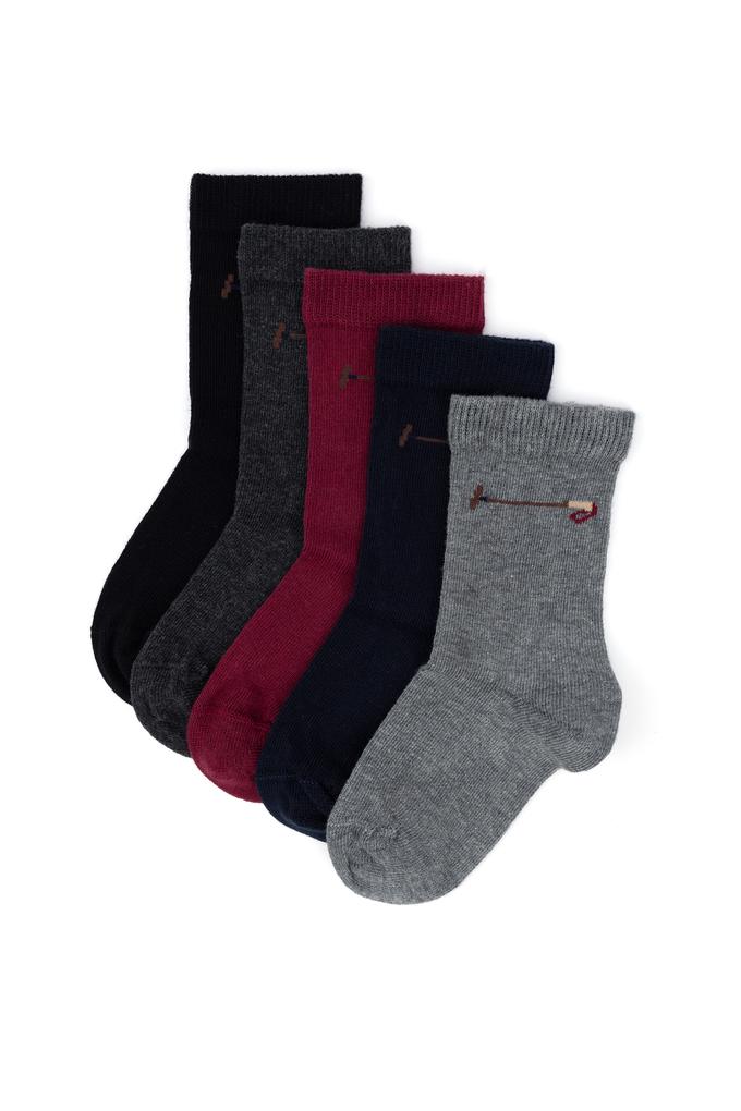 Erkek Çocuk 5'li Soket Çorap