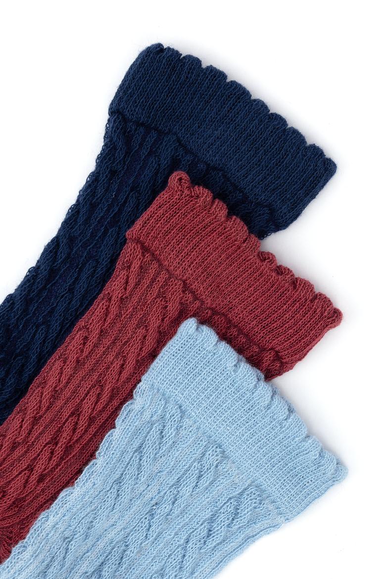 Kız Çocuk 3'lü Soket Çorap - 50258090012