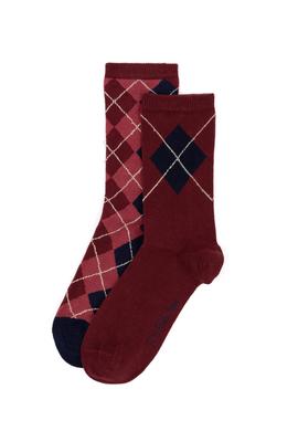 Kadın Vişne 2'li Çorap - 50258110002