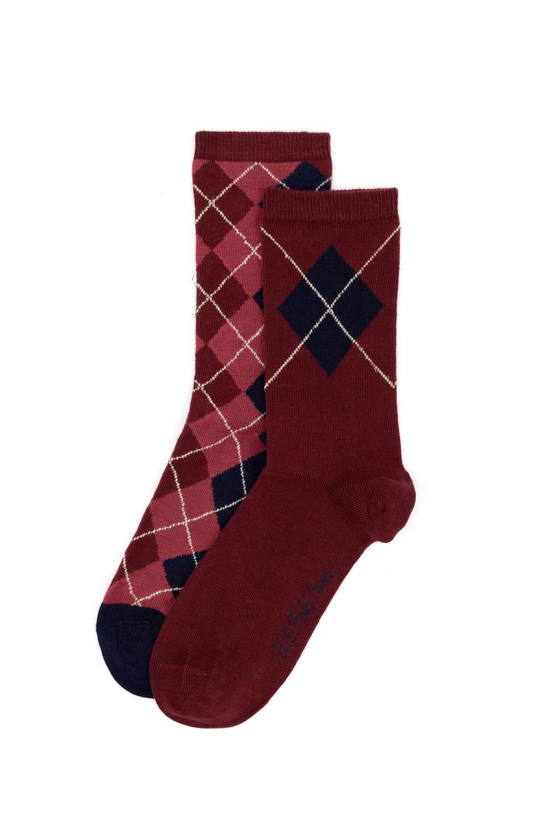 Kadın Vişne 2'li Çorap