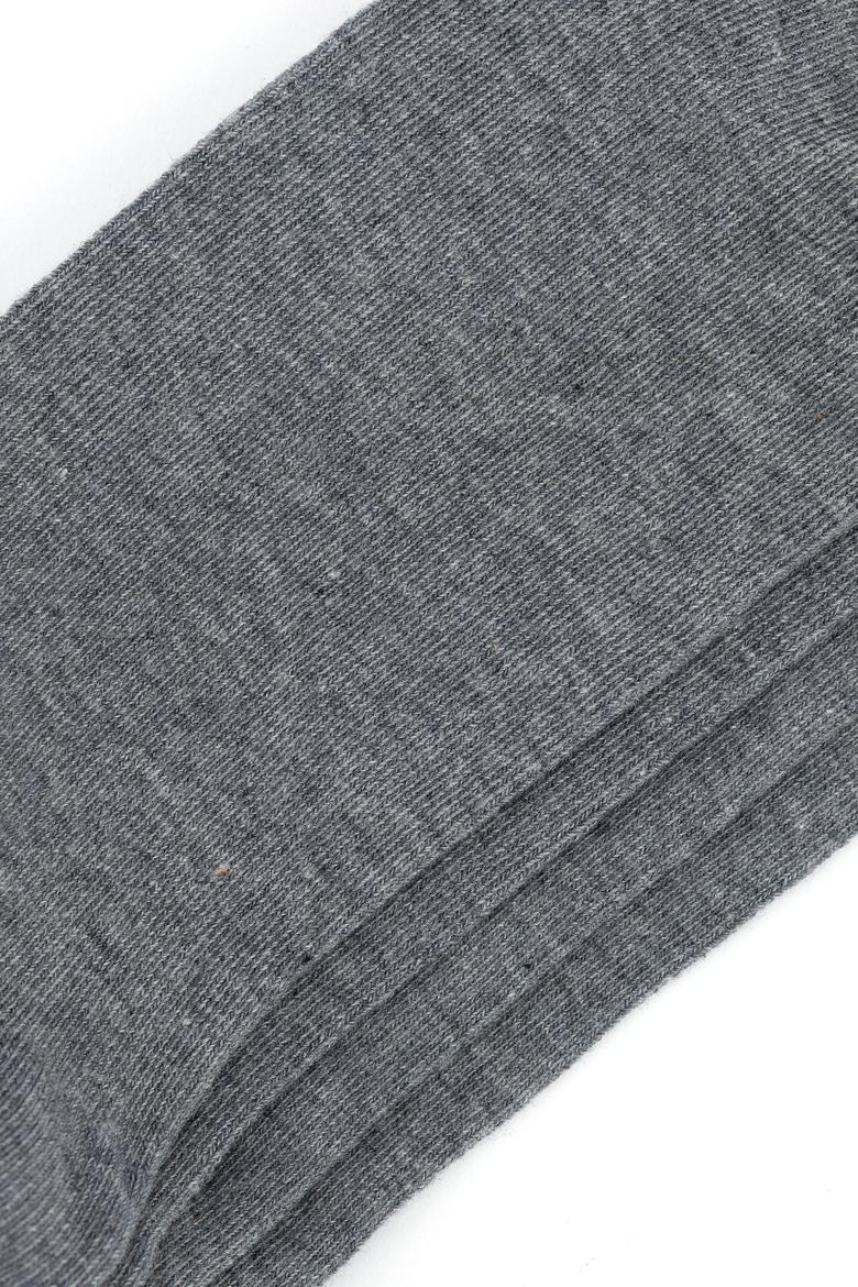 Erkek Gri Melanj Çorap - 50258168003