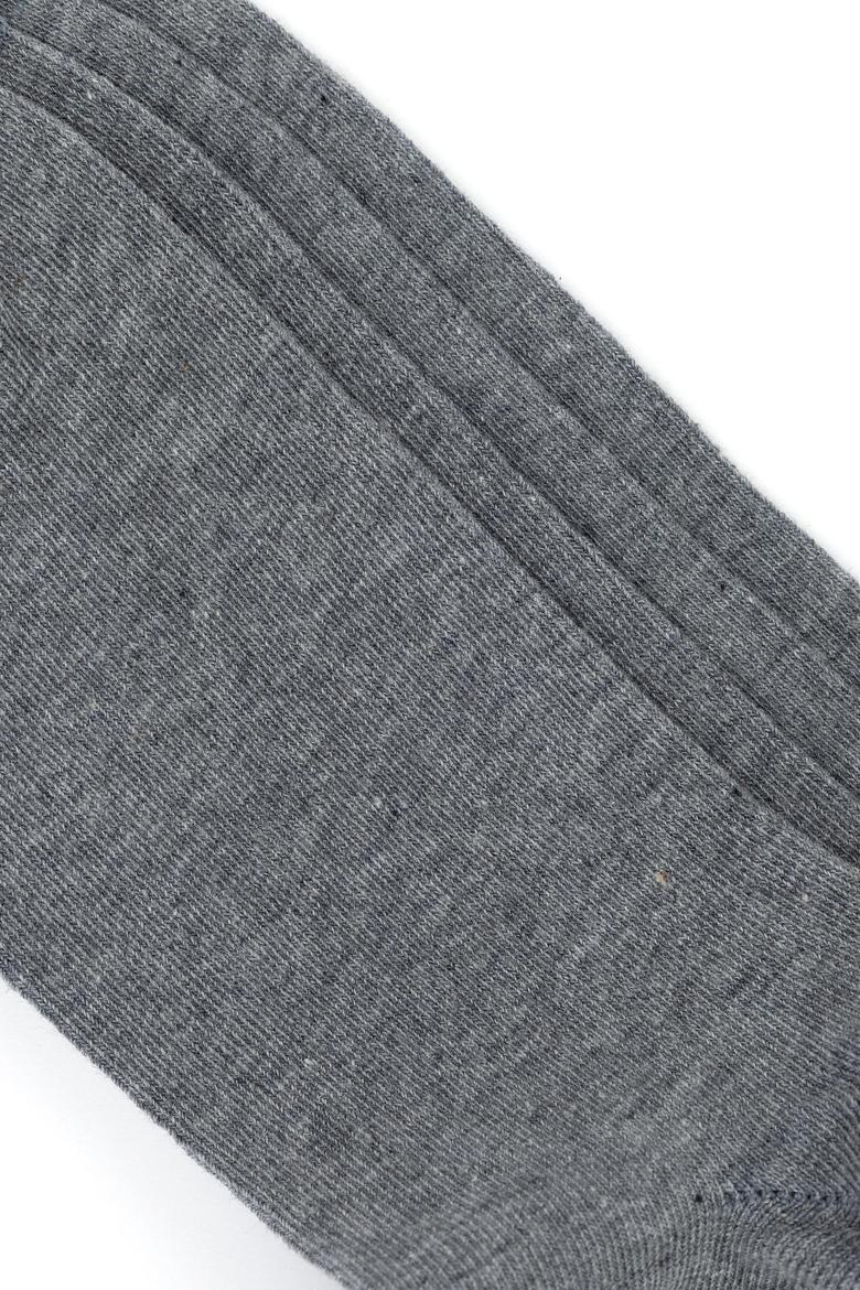 Erkek Gri Melanj Çorap - 50258168003