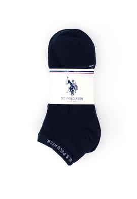 Erkek 5'li Lacivert Patik Çorap - 50258173007