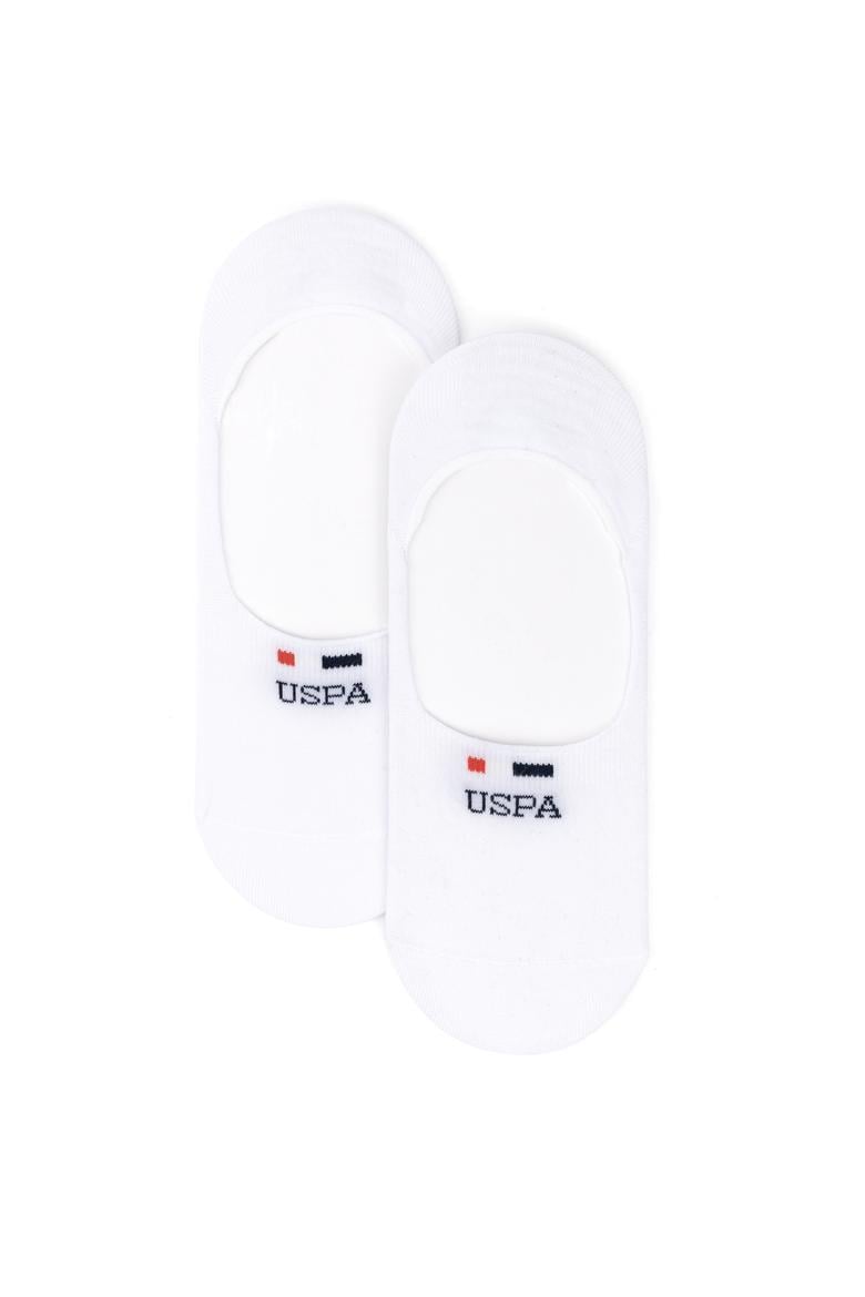 Erkek 2'li Beyaz Babet Çorap