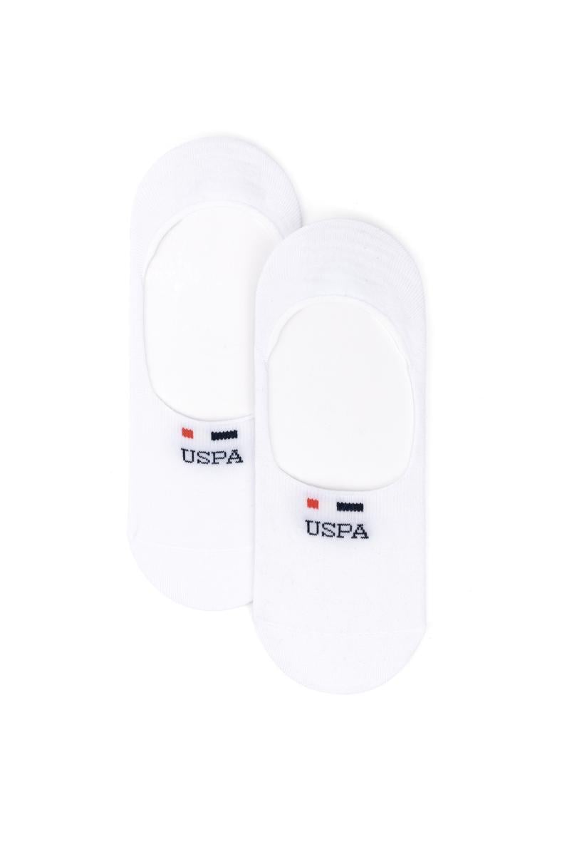 Erkek 2'li Beyaz Babet Çorap