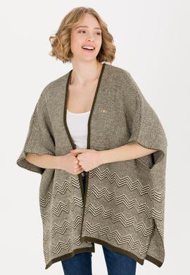 Kadın Coconut Triko Panço - 50259612004