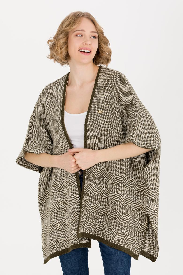 Kadın Coconut Triko Panço - 50259612004