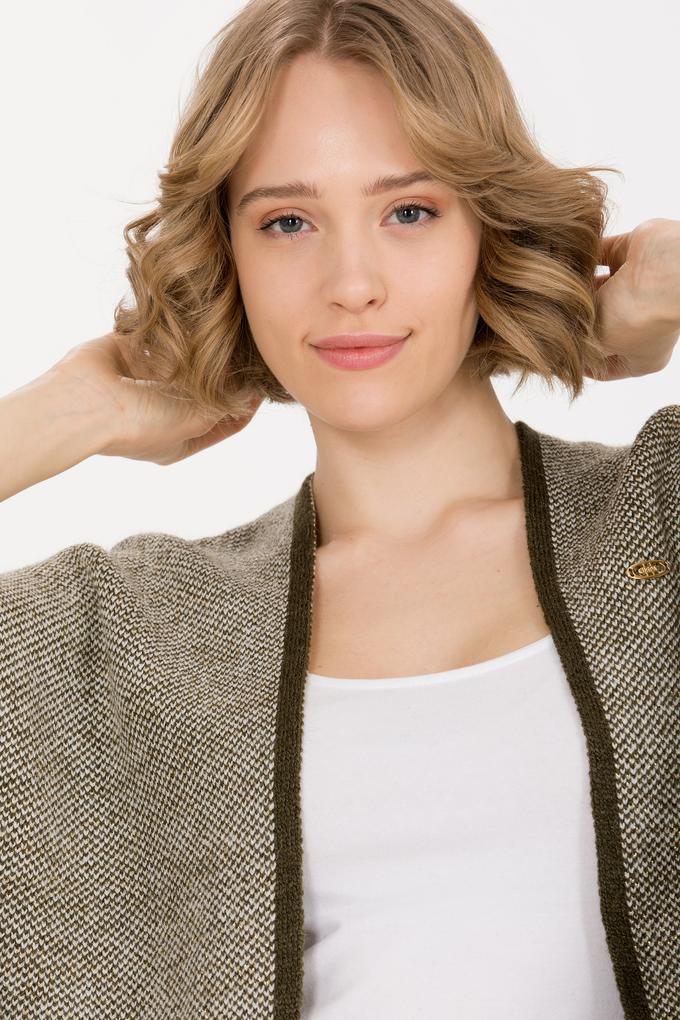 Kadın Coconut Triko Panço