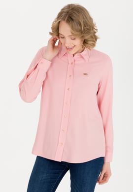 Kadın Manolya Uzun Kollu Gömlek - 50255305011