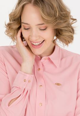 Kadın Manolya Uzun Kollu Gömlek - 50255305011