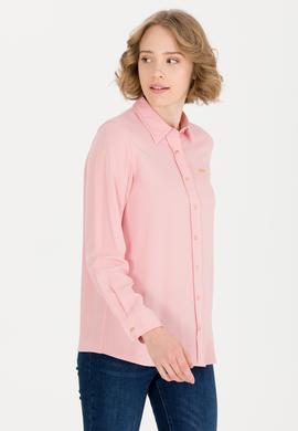 Kadın Manolya Uzun Kollu Gömlek - 50255305011