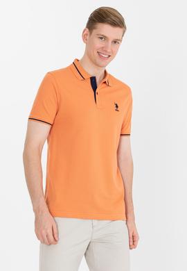Erkek Kiremit Basic Polo Yaka Tişört - 50264890037