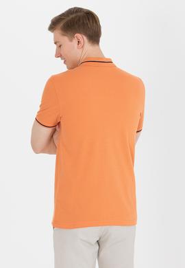 Erkek Kiremit Basic Polo Yaka Tişört - 50264890037
