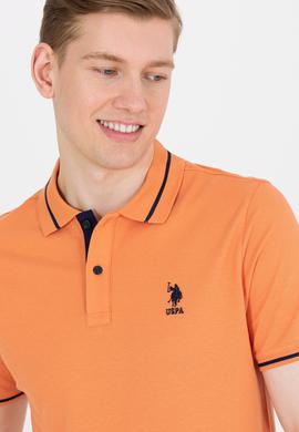 Erkek Kiremit Basic Polo Yaka Tişört - 50264890037