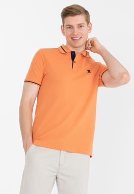 Erkek Kiremit Basic Polo Yaka Tişört - 50264890037