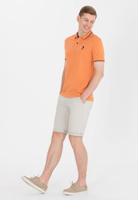 Erkek Kiremit Basic Polo Yaka Tişört - 50264890037