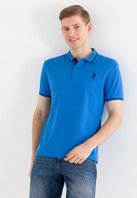 Erkek Saks Basic Polo Yaka Tişört - 50264890069