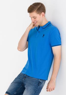 Erkek Saks Basic Polo Yaka Tişört - 50264890069