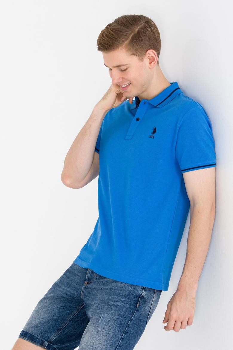 Erkek Saks Basic Polo Yaka Tişört - 50264890069