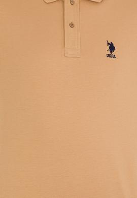 Erkek Camel Basic Polo Yaka Tişört - 50264891026