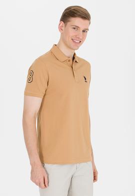 Erkek Camel Basic Polo Yaka Tişört - 50264891026