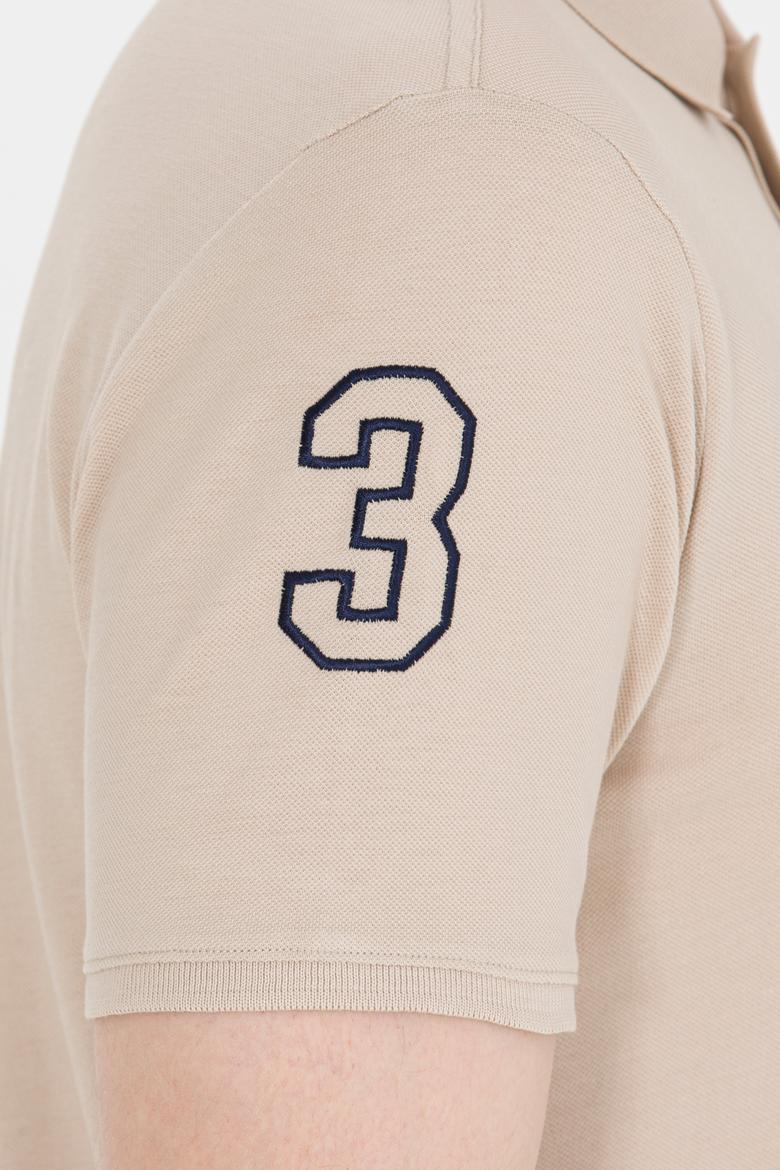 Erkek Taş Basic Polo Yaka Tişört - 50264891113